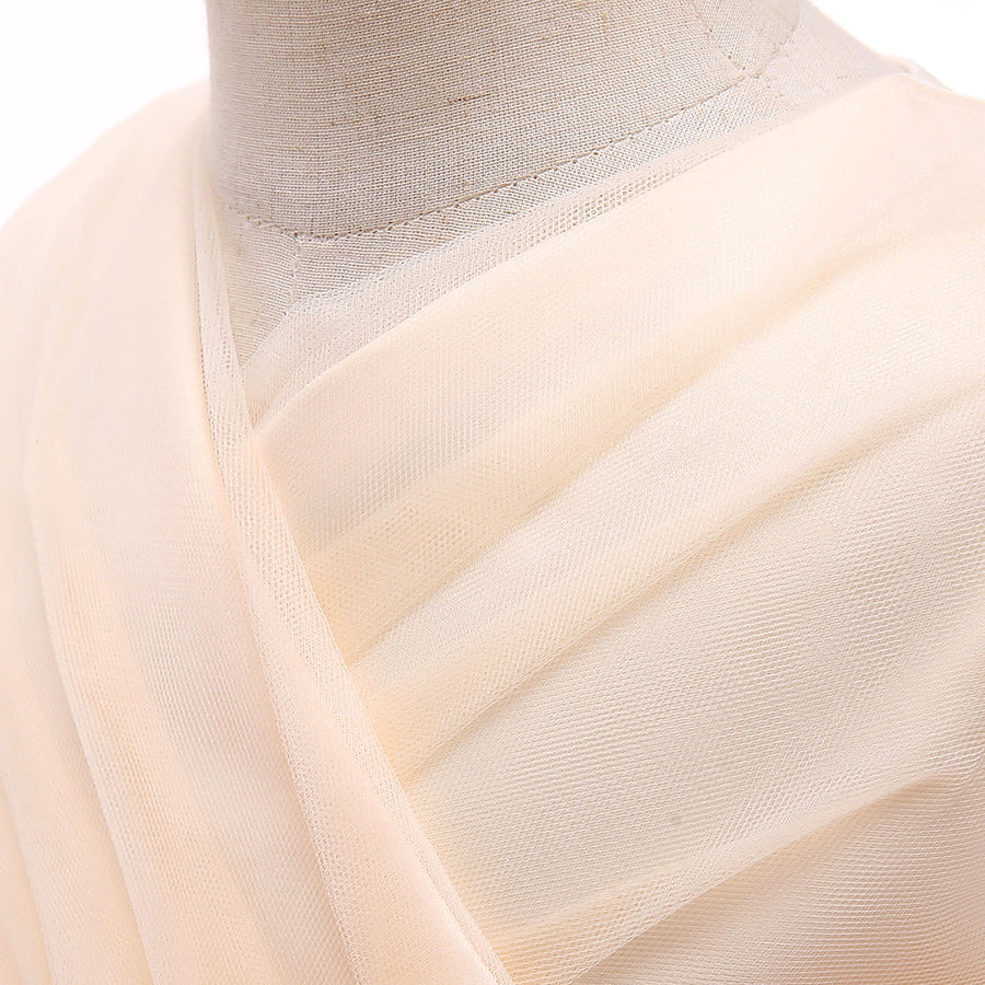 Ballkleid V-Ausschnitt Ärmelloses Blumenmädchenkleid mit Schleife