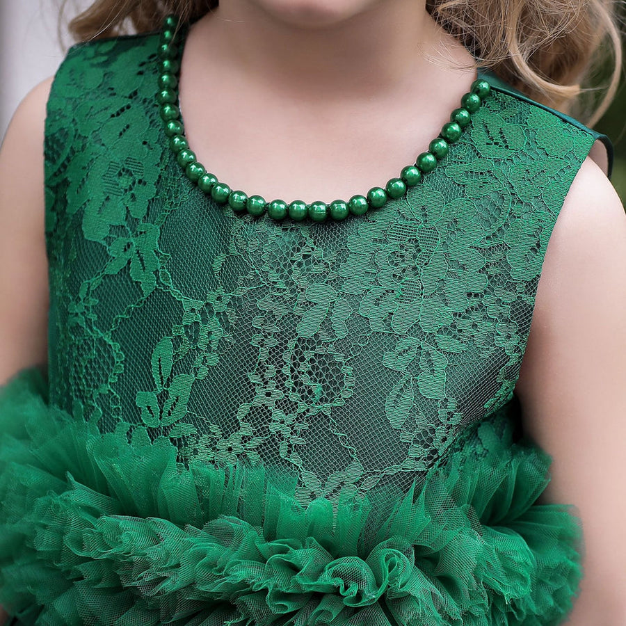 Duchesse-Linie U-Ausschnitt Ärmellos Blumenmädchenkleider mit Schärpe