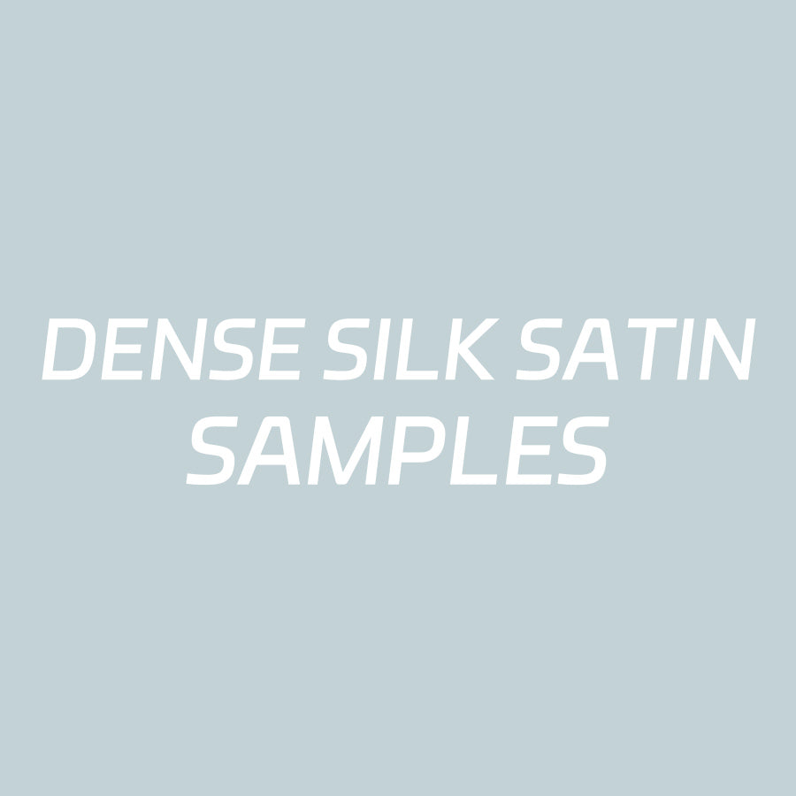 Dichte Stretch-Satin-Proben
