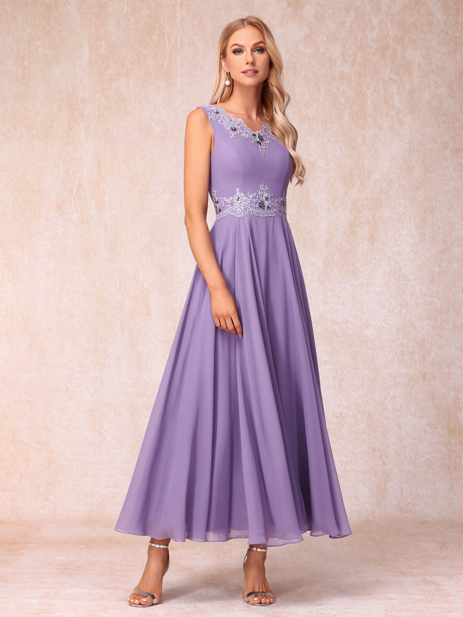A-Linie/Prinzessin V-Ausschnitt Ärmellos Lange Formelle Abendkleider mit Applikationen Und Jacke