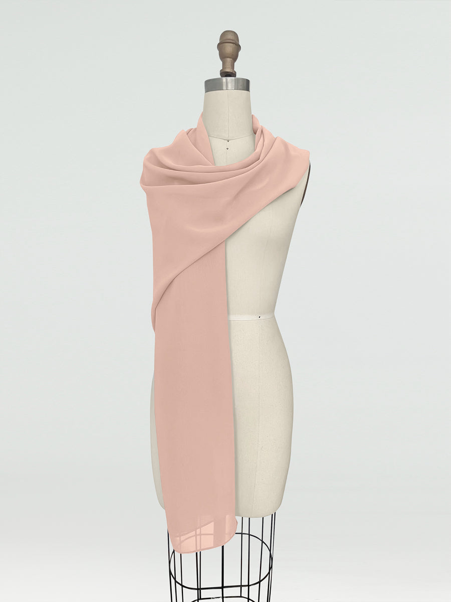 (45x225cm) Chiffon-Schals & Stolen für Frauen