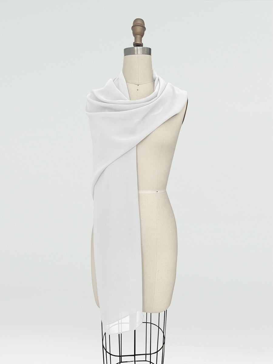 (45x225cm) Chiffon-Schals & Stolen für Frauen