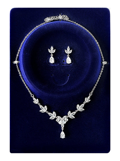 Halsketten- Und Ohrringe-Sets Schmuck für Damen